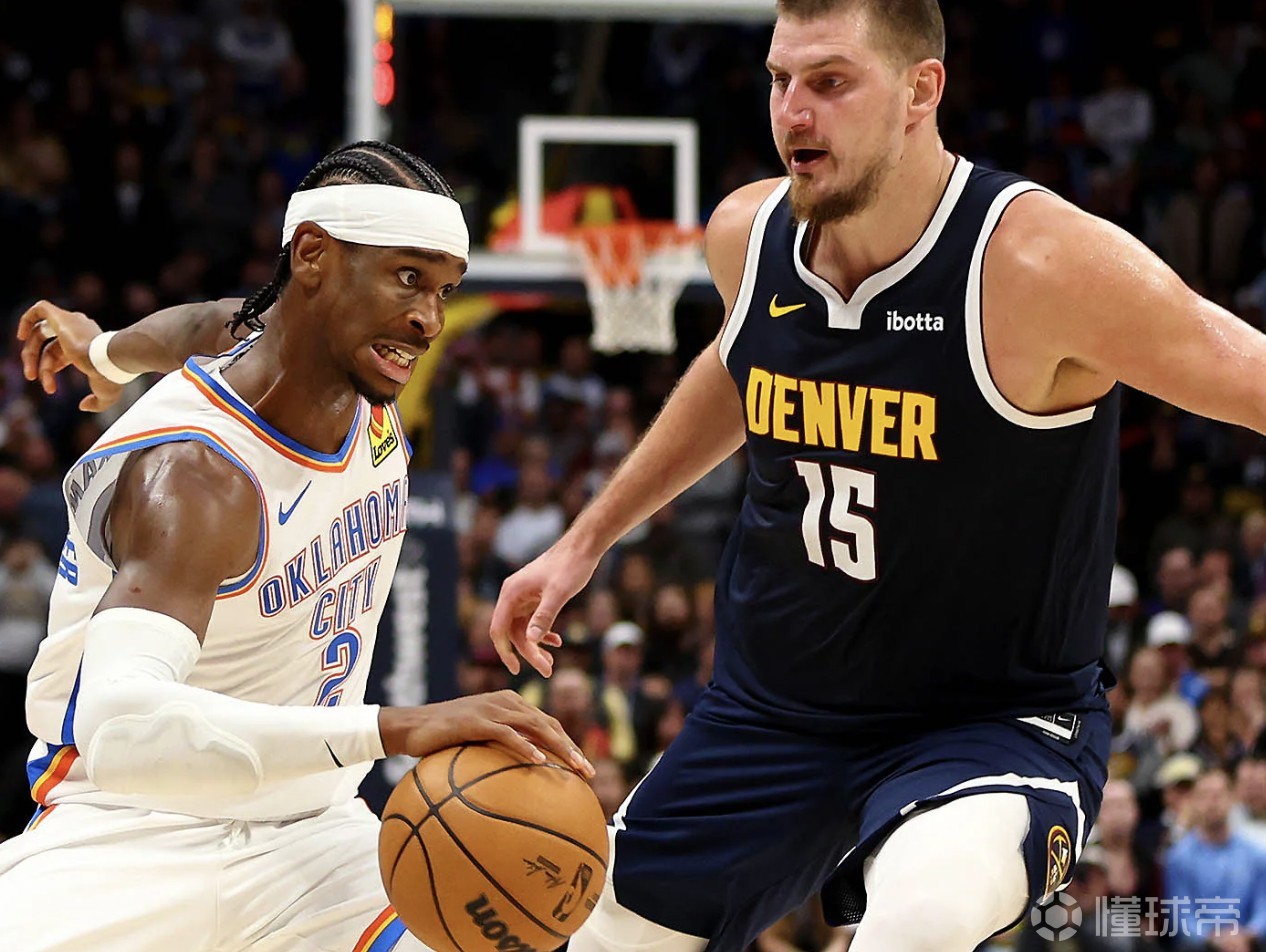 NBA最新MVP榜：亚历山大稳居榜首，约基奇超越东契奇升至第二